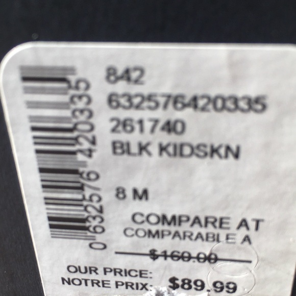 Saks Fifth Avenue Black Suede Heels GUC - Picture 5 of 5